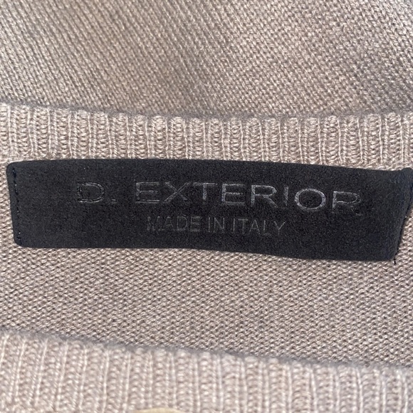 D. Exterior Italy Cashmere blend sweater size M - Picture 4 of 5